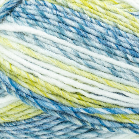 Lion Brand Yarn Ice Cream Roving Stripes Yarn, Razzles, 1 Count (Pack of 1)...