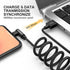 90 Degree iPhone Charging Cable 2Pack 10ft Right Angle Nylon Braided Lightning Charger Cord Compatible with iPhone 14 13 12 11 Pro Max XS XR X 8 7...