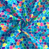 Cotton Fabric by The Yard for Quilting, Sewing DIY, Craft Projects & More (Pre-Cut 1 Yard, Blue 5009)...