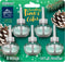 Glade PlugIns Refills Air Freshener, Scented and Essential Oils for Home and Bathroom, Twinkling Pine & Cedar, Limited Edition Scent, 3.35 Fl Oz, ...