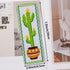Caydo 3 PCS Cross Stitch Bookmark Kits, Stamped Embroidery Bookmark Kit for Kids Adults Beginner, DIY Counted Crossstitch Christmas Gift for Book ...