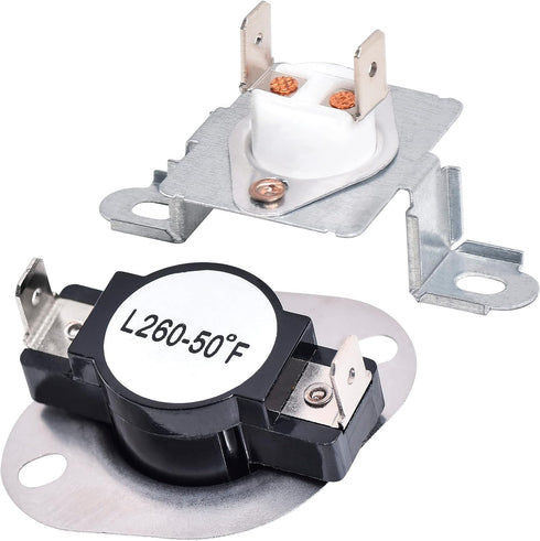 DC96-00887A & DC47-00018A Dryer Thermal Fuse and Thermostat Kit Replacement by BlueStars – Exact Fit For Whirlpool & Samsung Dryers - Replaces DC96-00887C PS4276292 PS4205217