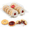 Linzer Tart Cookies | 10 Individually Wrapped Shortbread Cookies | Fresh & Delicious Italian Cookies | Linzer Tortes | Jelly Filled Cookies | Gour...