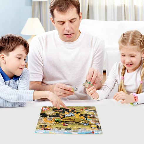 100 Piece puzzels for Kids Ages 4-8 8-10 3-5 jigsaws for Children Age 4 5 6 7 8 Jigsaw Puzzles for Children Kids Tollder Boys Grils Puzzle Constru...