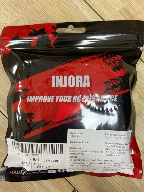 INJORA 1.0 Tires - S5 All Terrain Comp Pin Crawler Tires for TRX4M AX24 SCX24 FCX24 Upgrade Parts,55 * 20mm,T1013...