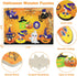 2Pcs Halloween Wooden Peg Puzzles, Halloween Toys for Toddlers Educational Puzzle Kids Halloween Party Favors Halloween Basket Stuffers Fillers Fa...