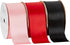 Berwick Offray Wide Double Face Satin Ribbon, Light Pink, 1 1/2 in x 12 ft (38 mm x 3.6 m)...