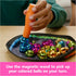 Bellz!, The Quick to Pick-up Family Magnet Game with Magnetic Wand and Colorful Bells, Giftable Pouch Included for On-The-Go Fun, for Kids Ages 6 ...