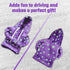Gear Shift Hoodie Mini Sweater Hoodie Upgrade Star Glow in The Dark Shift Knob Cover Universal Funny Car Shifter Cover Gear Stick Hoodie, Purple, ...