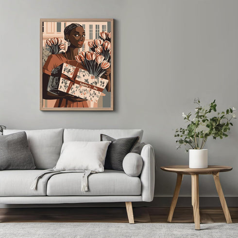 Posterizer 1 pcs-gift of self-love-Valentine's themed empowering poster-Romantic Art-Holiday Poster Collection-Gift for Couples boyfriend girlfrie...