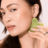 EcoTools Beauty Skin Care Tool Jade Facial Roller and Gua Sha Stone Duo, Face Roller and Massager, Skincare and Sculpting Tools, Green, Promotes H...