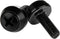 StarTech.com M5 x 12mm - Screws - 50 Pack, Black - M5 Mounting Screws for Server Rack & Cabinet , TAA (CABSCREWSB)...