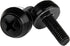 StarTech.com M5 x 12mm - Screws - 50 Pack, Black - M5 Mounting Screws for Server Rack & Cabinet , TAA (CABSCREWSB)...