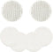 2124 Replacement Pads for Bisell Spinwave Spin Mop, (2 Scrubby Pads and 4 Soft Pads) Compatible with Bisell Spinwave 2039, 2039A, 2039Q, 2039T, 20...
