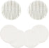 2124 Replacement Pads for Bisell Spinwave Spin Mop, (2 Scrubby Pads and 4 Soft Pads) Compatible with Bisell Spinwave 2039, 2039A, 2039Q, 2039T, 20...