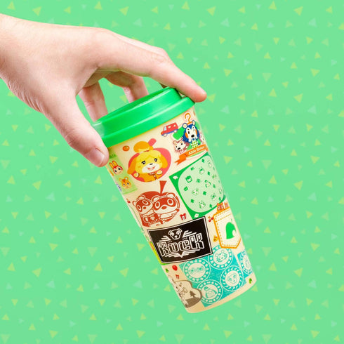 Paladone PP7723NN Animal Crossing Travel Mug Officially Licensed Merchandise, Plastic, Multicolour,350 ml...