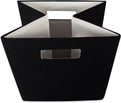 DII Poly-Cube Storage Collection Hard Sided, Collapsible Solid, Large, Black...