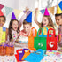 Aneco 24 Pack Non-woven Party Bags with Handles 8×8 Inch Treat Tote Bags Rainbow Party Gift Bags for Birthday Party Favor DIY Crafts Event Supplie...