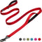 Fida 6 FT Heavy Duty Dog Leash with 2 Comfortable Padded Handles, Traffic Handle & Advanced Easy Snap Hook, Reflective Walking Lead for Large, Med...