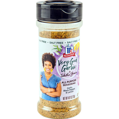 McCormick Very Good Garlic All Purpose Seasoning by Tabitha Brown, 4.87 oz...