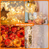 TingMiao 6 Pack Fairy Lights Battery Operated 7.2 ft 20 LED Mini String Lights Waterproof Silvery Copper Wire Firefly Starry Lights for Wedding Be...
