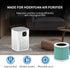 Air Purifier Filter, Genuine Filter, 3-in-1 True HEPA Filter, Air Purifier Replacement Filter for Pet Bedroom Smell...