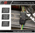 ABN Trailer Wire Extension, 4ft, 4-Way 4-Pin Plug Flat 20 Gauge – Hitch Light Trailer Wiring Harness Extender...