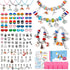 Siligar 121pcs Charm Bracelet Making Kit, DIY Bracelet Bead Jewelry Making Kit Crafts Christmas Gifts Bracelets for DIY Craft for Girls 8-12...