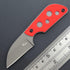 C1297 Fixed Blade Knife Neck Knife,9Cr18Mov Blade G10 Handle EDC Tool Knifes for Outdoor, Camping, Hiking, Fishing,Hunting with kydex Sheath (Red)...