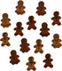 Buttons Galore 60+ Assorted Christmas Buttons for Sewing & Crafts - Set of 6 Button Packs - Gingerbread, Presents, Chirstmas Trees & More...