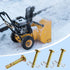 20 Set Shear Pins and Cotter Pins for Snowblower 738-04124A and 714-04040 Replacement Shear Pin Works with MTD Cub Cadet Troy Bilt Snowblower Snow...