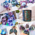 LET'S RESIN Chameleon Mica Powder, 10 * 5g Color Shifting Mica for Epoxy Resin/Tumbler, Saturated Chrome Pigment for Oil Painting,Slime,Nails...