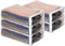 Set of 5 Clear Vinyl Zippered Storage Bags 11 x 15 x 4 Inch...