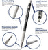 Pacific Arc 2mm Gravity Fed Lead Holder and Lead Sharpener, Blue Drafting Pencil for Artist Drawing, Drafting, and Sketching...