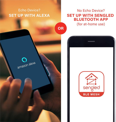 Sengled Alexa Light Bulb, S1 Auto Pairing with Alexa Devices, Warm Light Bulbs, Smart Light Bulbs that Work with Alexa, Bluetooth Mesh Smart Home ...