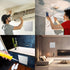 Self-Adhesive Wall Access Panel for Drywall, 10x10 Inch Wall Hole Cover Plumbing Access Panels Heavy-Duty ABS Plastic & Easy Install Wall Panels f...