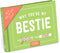 Knock Knock Why You're My Bestie Book Fill in the Love Fill-in-the-Blank Book Gift Journal, 4.5 x 3.25-Inches...