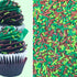 Jungle Camoflage Edible Gaming Woodlands Confetti Sprinkles Cake Cookie Cupcake IceCream Donut Quins - 6oz Bag...