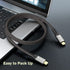 USB C Thunderbolt 4 Cable 3.3ft, USB4 Braided Cables 40Gbps, 8K 60Hz PD 100W Compatible with Thunderbolt 4/3, USB4/3, Type C, for iPhone 15/15 Pro...