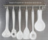 Reston Lloyd 05306M Calypso Basics 100% Melamine, Spoon, White (Pack of 6)...