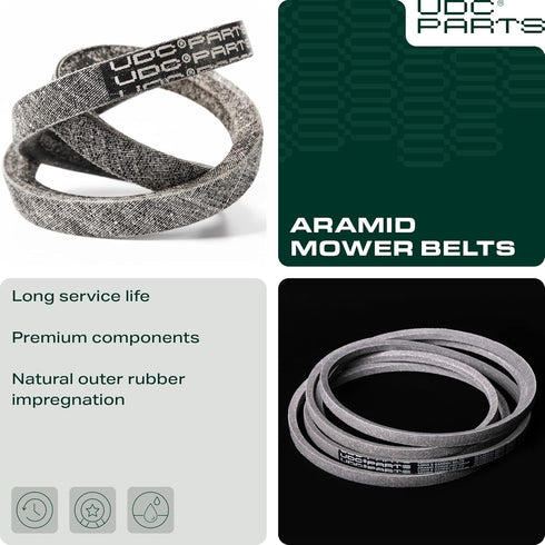 UDC Parts Mower Drive Belt 115-4669 / Aramid Cord / 32.98 inches/for Toro 20332 20333 20334 20338...