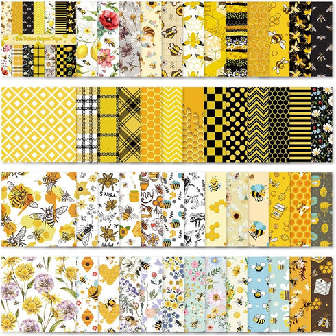 Square Origami Paper 6x6 Double Sided 50 Sheets 50 Colors 70GSM Origami Kit Japanese Chiyo Easy Fold Arts Crafts DIY Handwork Beginner Bee...