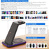 Wireless Charging Station, 3 in 1 Fast Wireless Charger for iPhone 15/14/13/12/11 Series/SE/XS/XS Max/XR/X/8/8 Plus, Charging Stand for Apple Watc...