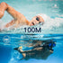 Digital Watch Womens Mens, 100M Waterproof Watch for Swimming Soft Double Injected Silicone Band, Unisex Sport Watches with Stopwatch Alarm Countd...