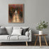 Posterizer 1 pcs-abstract and evocative depiction of a white figure 4-Abstract & Modern Art-Gift For Buddhism Meditation philosophy Fans- unframed...