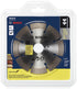 BOSCH DB4541S 4-1/2 In. Standard Segmented Rim Diamond Blade with 7/8 In. Arbor for Universal Rough Cut Wet/Dry Cutting Applications in Pavers, So...