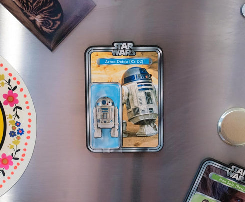 AQUARIUS Star Wars R2D2 Action Figure Funky Chunky Novelty Magnet for Refrigerator, Locker, Whiteboard & Game Room Officially Licensed Merchandise...