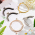 PH PandaHall 10pcs Metal Purse Frame 5 Color 8.5cm/3.3" Retro Arch Metal Purse Coin Bag DIY Craft Frame Kiss Clasp Lock for Bag Sewing Craft Tailo...