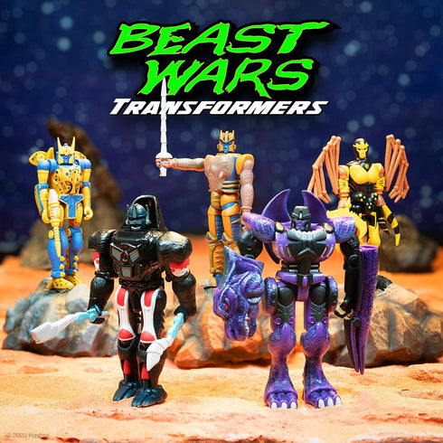 Super7 Transformers Reaction Wave 7 Beast Wars - Optimus Primal Action Figure...
