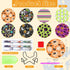 8 Pcs Halloween Diamond Art Coasters Kit with Holder Halloween Pumpkin Ghost Bat Diamond Art Coasters for Adults Diamond Art Kit Supplies for Hall...